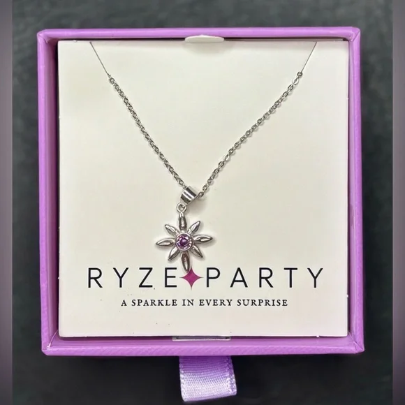 RYZE PARTY JEWELRY “Princess Purple CZ” - Picture 2 of 3